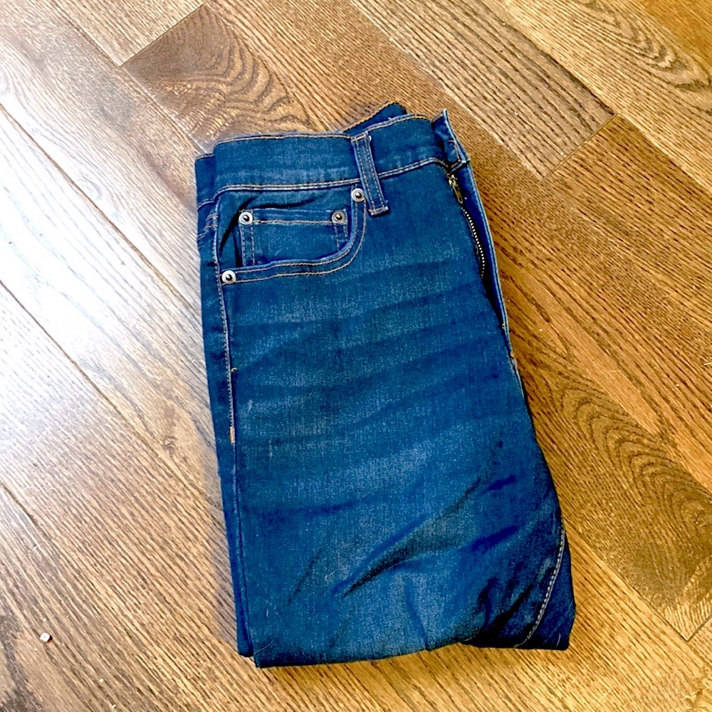 high rise jeans